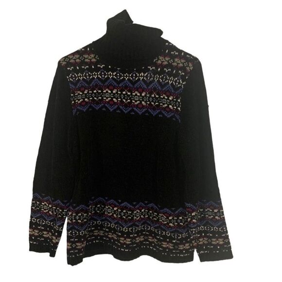 Designers Studio Small Black Vintage Sweater‎ - Picture 1 of 4